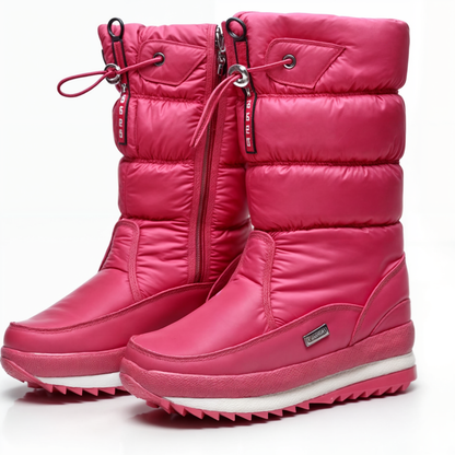 Dames Winterlaarzen met Pluche Voering en Waterdichte Buitenkant 4