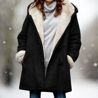Dames Wintermantel met Zachte Fleece Voering en Tijdloos Design 2