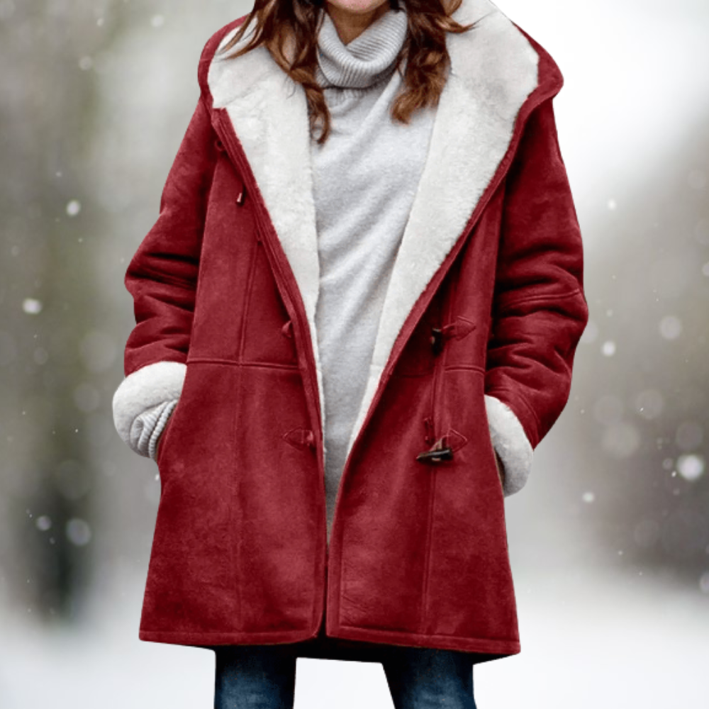 Dames Wintermantel met Zachte Fleece Voering en Tijdloos Design 3