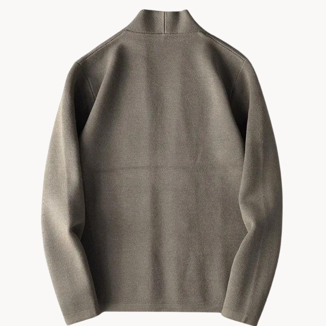 Heren Blazer met Slim Fit en Minimalistisch Ontwerp 1
