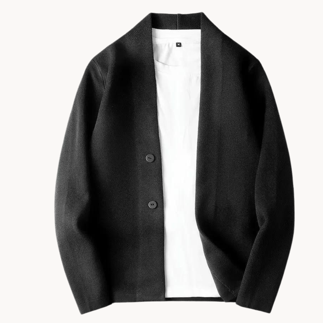 Heren Blazer met Slim Fit en Minimalistisch Ontwerp 2