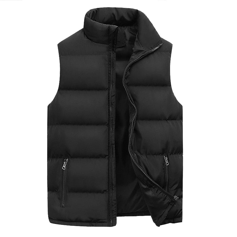 Heren Gewatteerde Bodywarmer met Ritssluiting