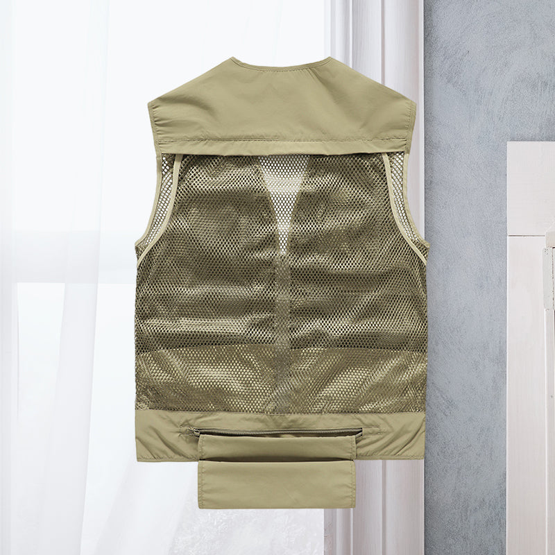 Heren Bodywarmer met Meerdere Zakken voor Outdoor Activiteiten 3