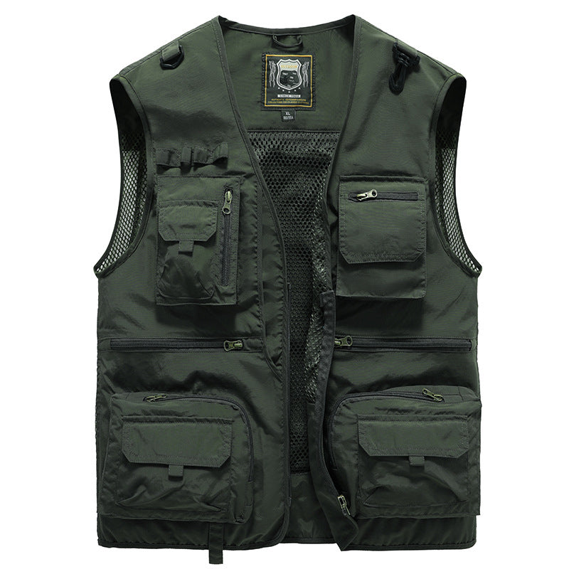 Heren Bodywarmer met Meerdere Zakken voor Outdoor Activiteiten 7
