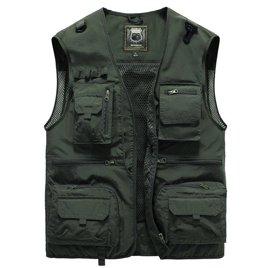 Heren Bodywarmer met Meerdere Zakken voor Outdoor Activiteiten 7