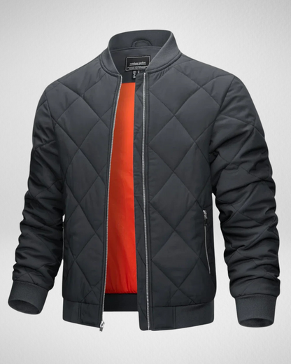 Heren Bomberjack met Gewatteerd Design en Casual Pasvorm 3