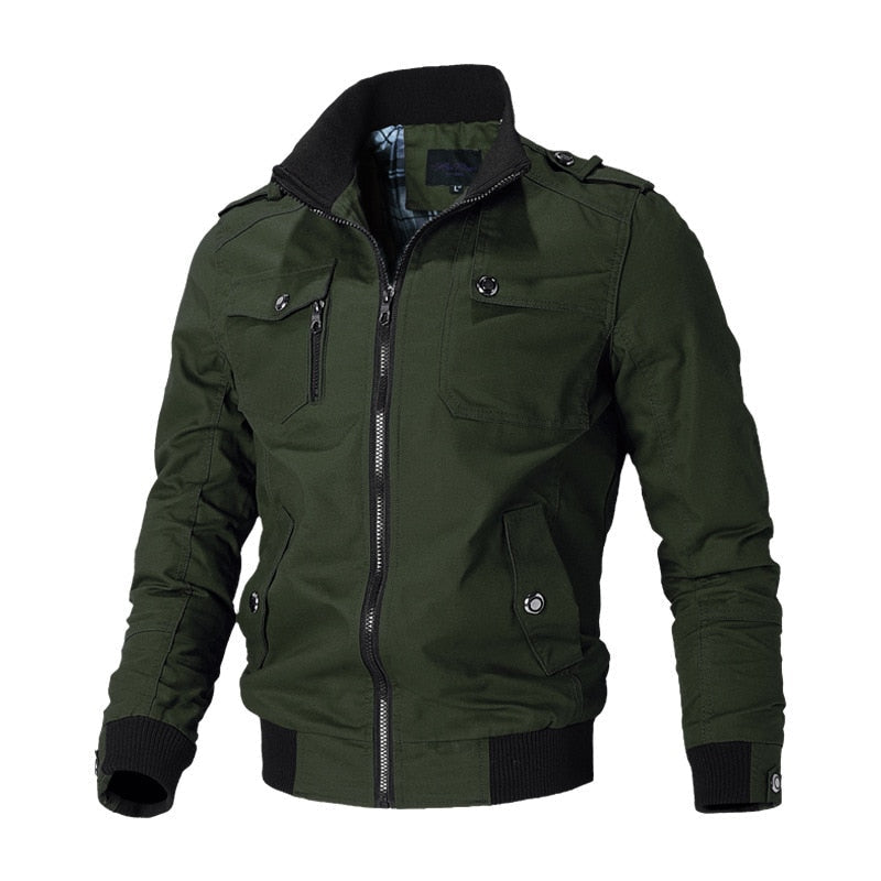 Heren Bomberjack met Lichtgewicht Ontwerp en Tijdloze Stijl 2