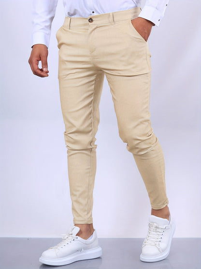 Heren Broeken Slim Fit met Moderne Snit en Nette Afwerking 8