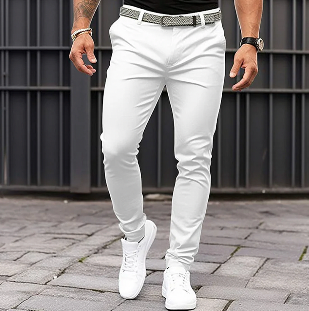 Heren Broeken met Taillering en Comfortabele Pasvorm 2