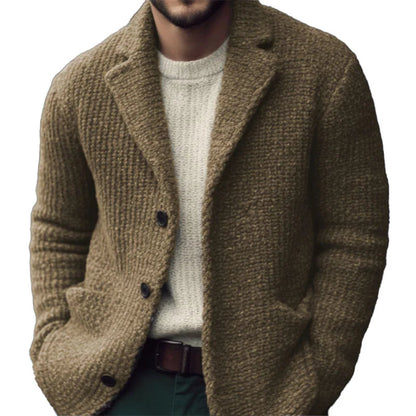 Heren Cardigan met Knopen en Lange Mouwen voor Casual en Semi-Casual Gebruik 2