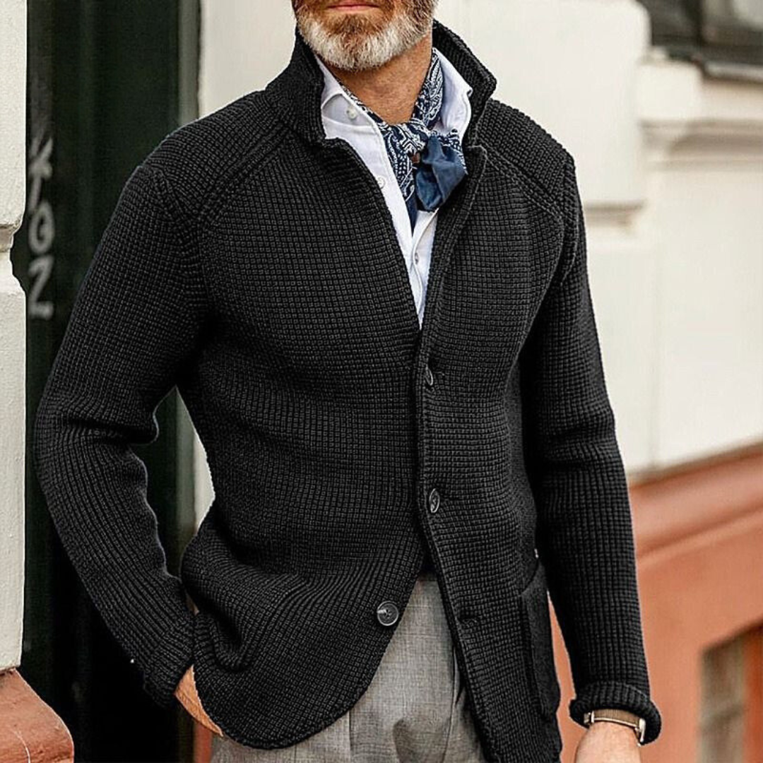 Heren Cardigan met Tijdloos Ontwerp en Comfortabele Pasvorm 1