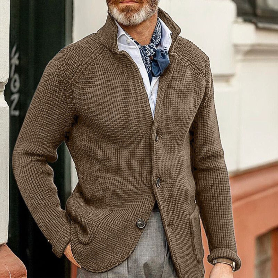 Heren Cardigan met Tijdloos Ontwerp en Comfortabele Pasvorm 2