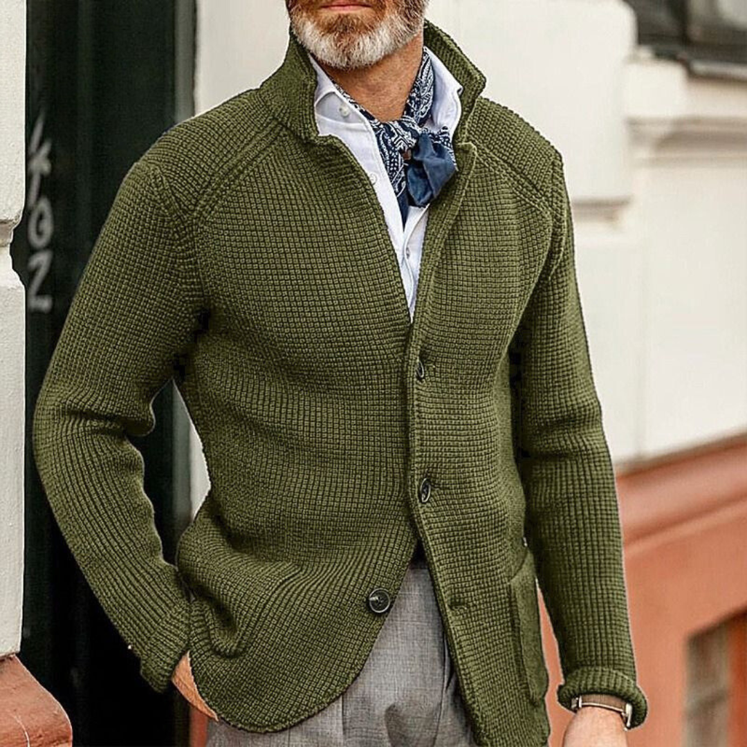 Heren Cardigan met Tijdloos Ontwerp en Comfortabele Pasvorm 3