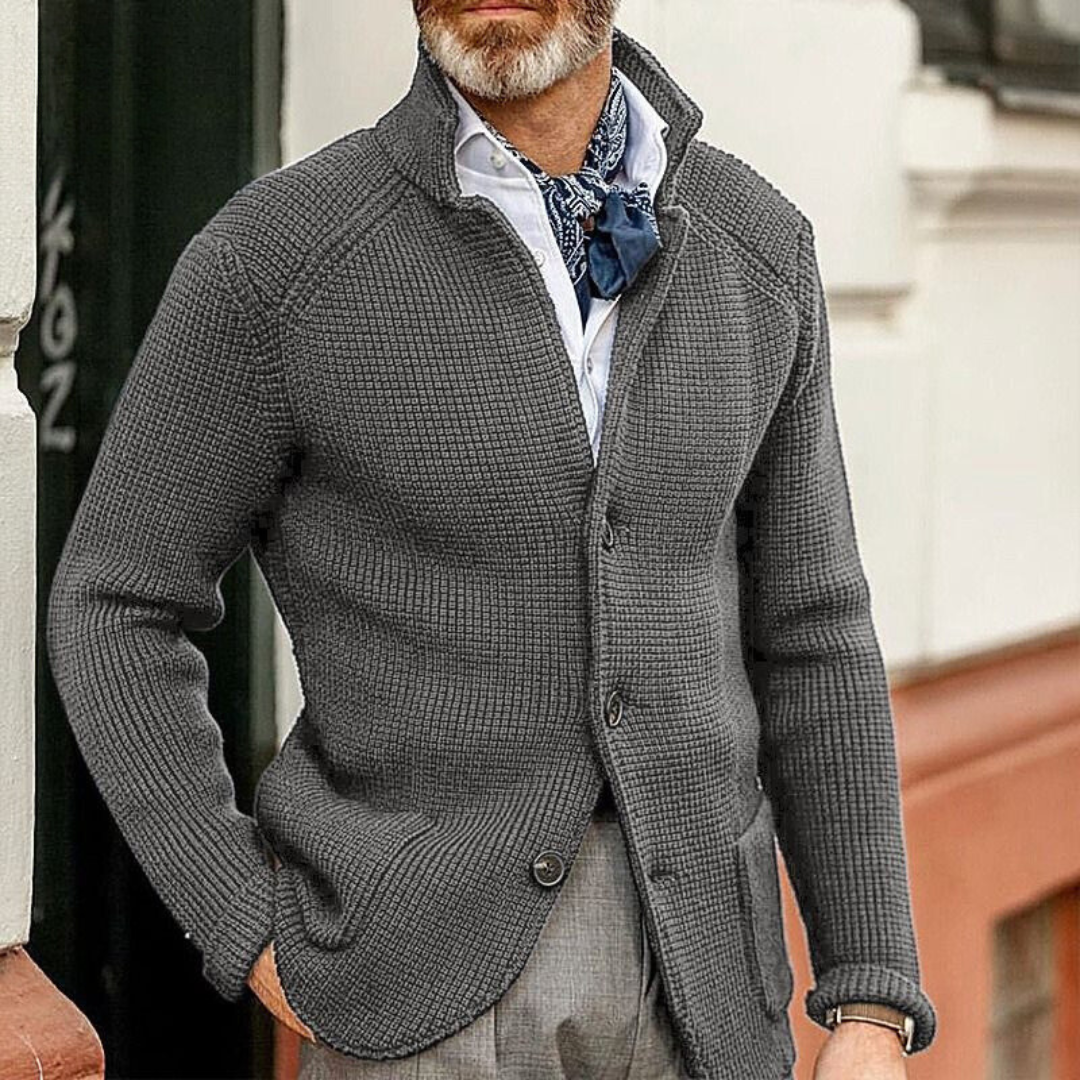 Heren Cardigan met Tijdloos Ontwerp en Comfortabele Pasvorm 4
