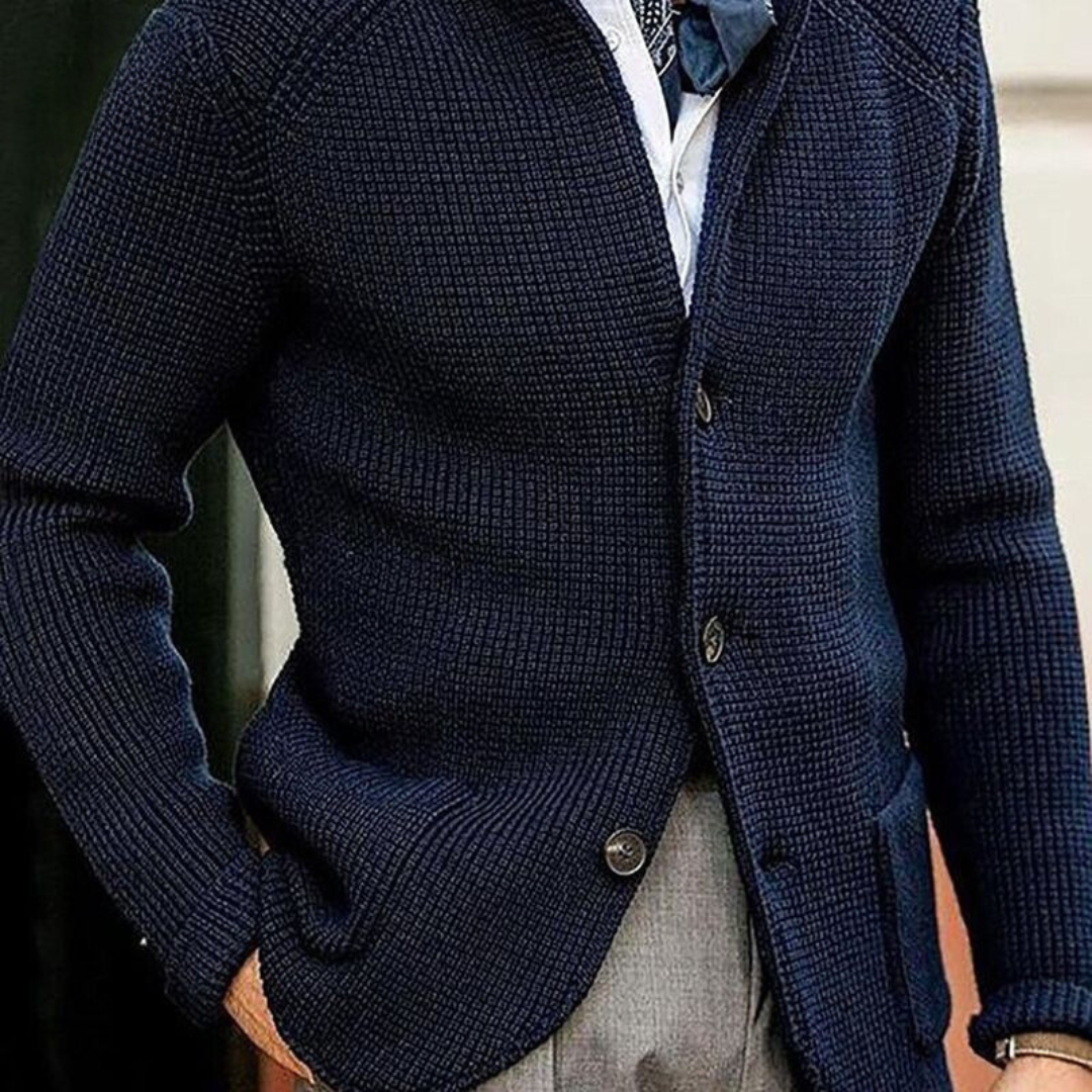 Heren Cardigan met Tijdloos Ontwerp en Comfortabele Pasvorm 5