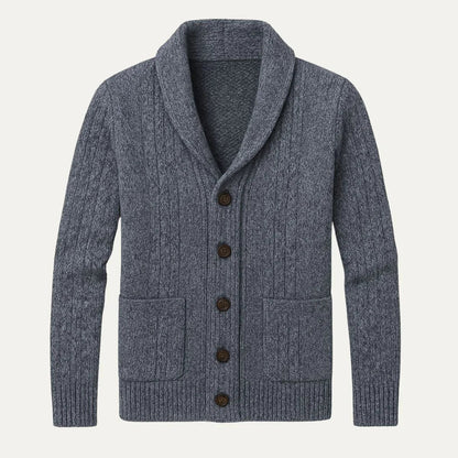 Heren Cardigan van 100% Kasjmier met Ontspannen Pasvorm en Luxe Comfort 4