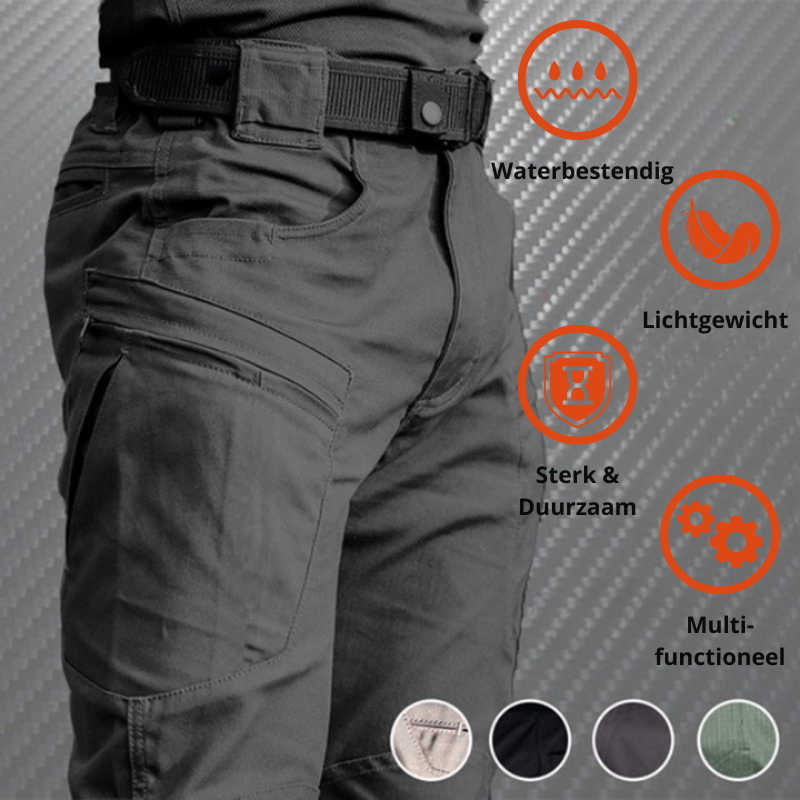 Heren Cargo Broek met Tactische Zakken voor Outdoor Gebruik