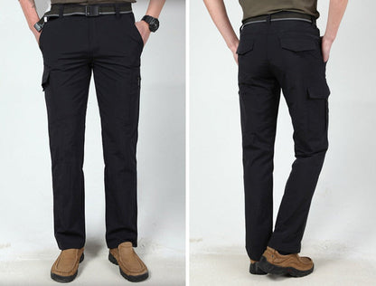 Heren Cargo Broek met Tactische Zakken voor Outdoor Gebruik