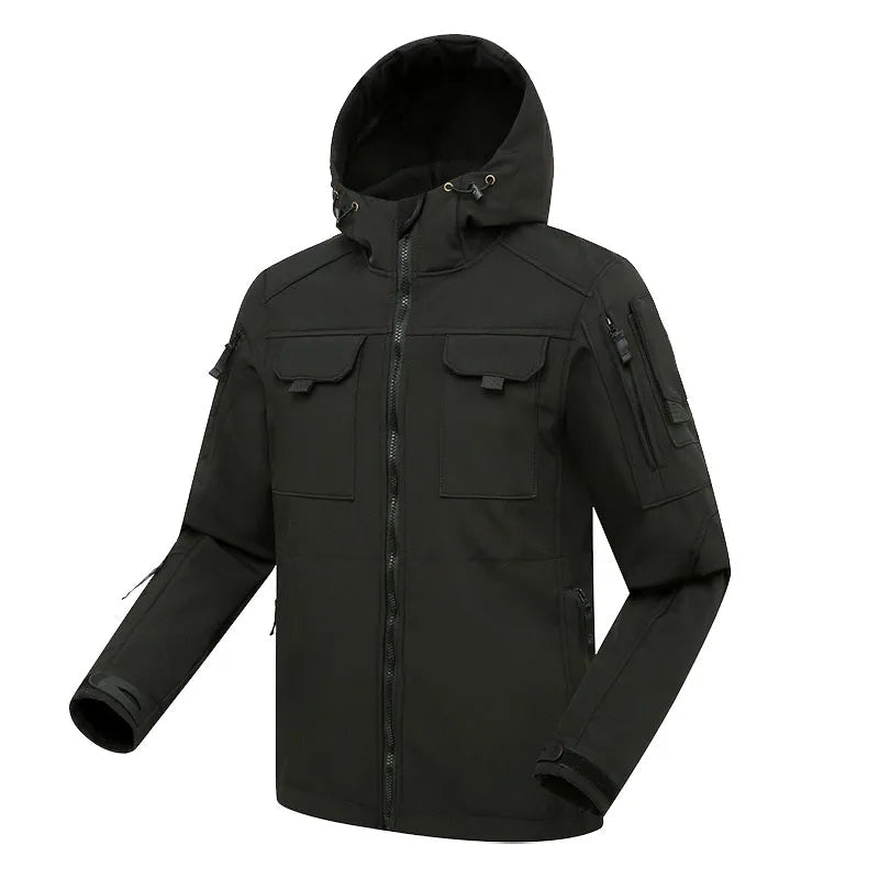 Heren Cargo Set met Jas en Broek voor Buitenactiviteiten en Ruime Pasvorm 5