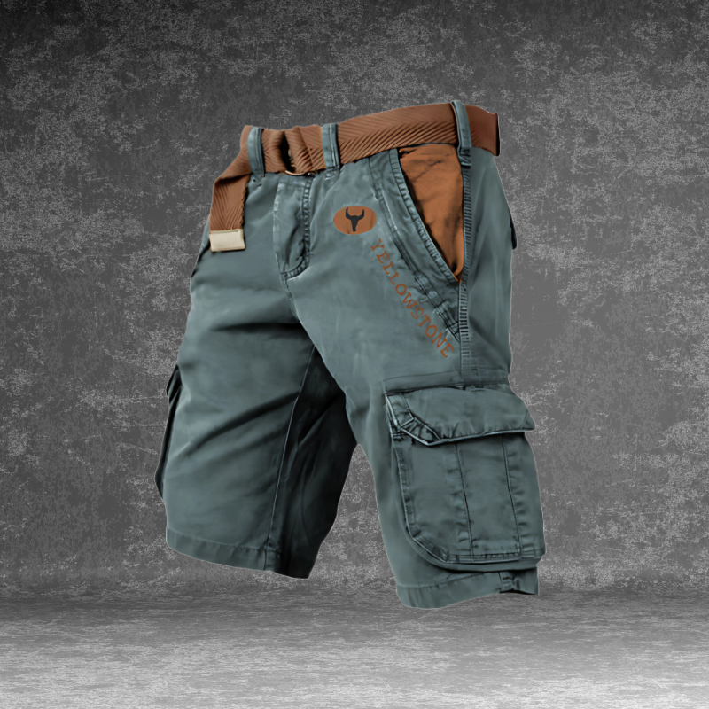 Heren Cargo Shorts met Comfortabele Pasvorm en Meerdere Zakopties 3