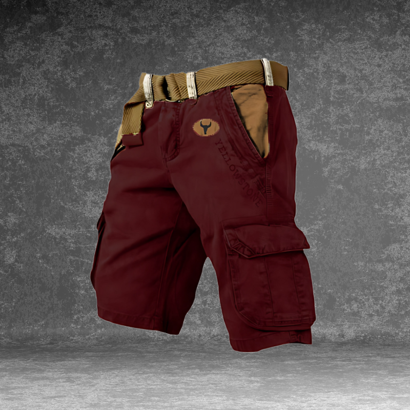 Heren Cargo Shorts met Comfortabele Pasvorm en Meerdere Zakopties 4