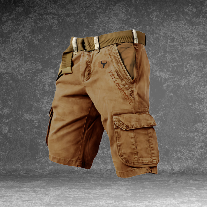Heren Cargo Shorts met Comfortabele Pasvorm en Meerdere Zakopties 5