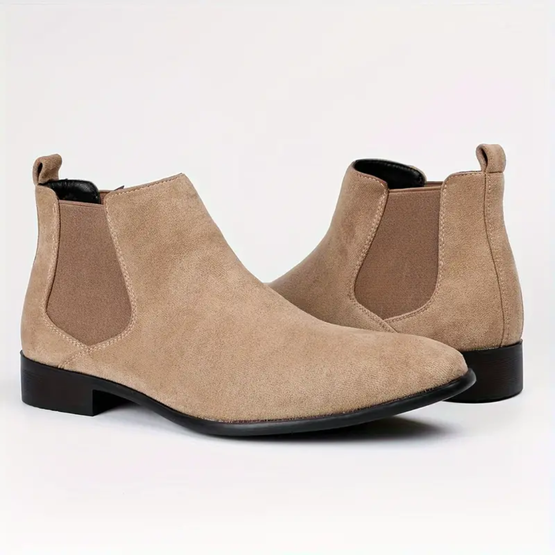 Heren Chelsea Boots met Elastische Zijkanten