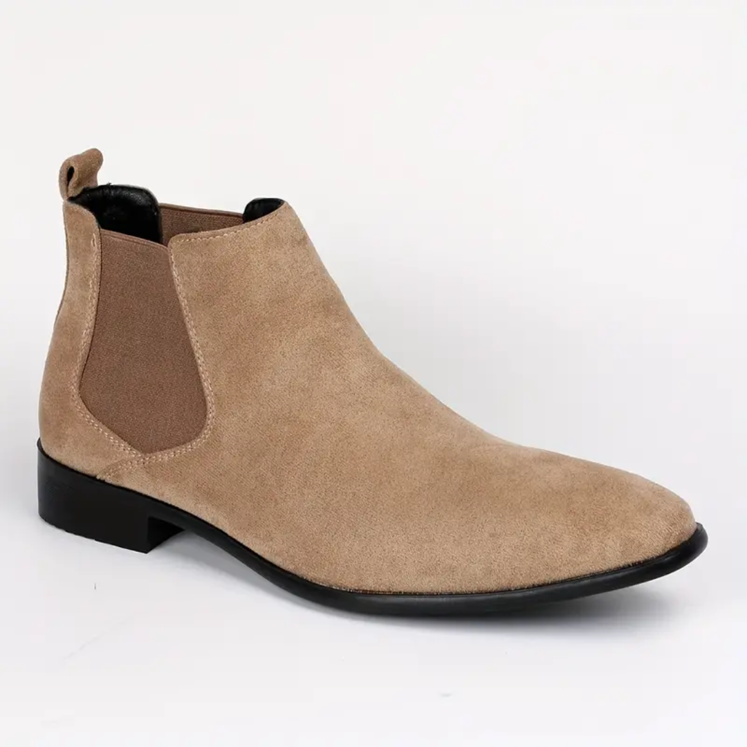 Heren Chelsea Boots met Elastische Zijkanten