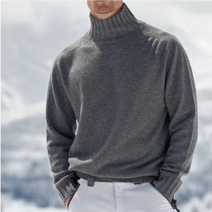 Heren Coltrui met Lange Pasvorm en Opstaande Kraag voor Comfortabele Winterstijl 2