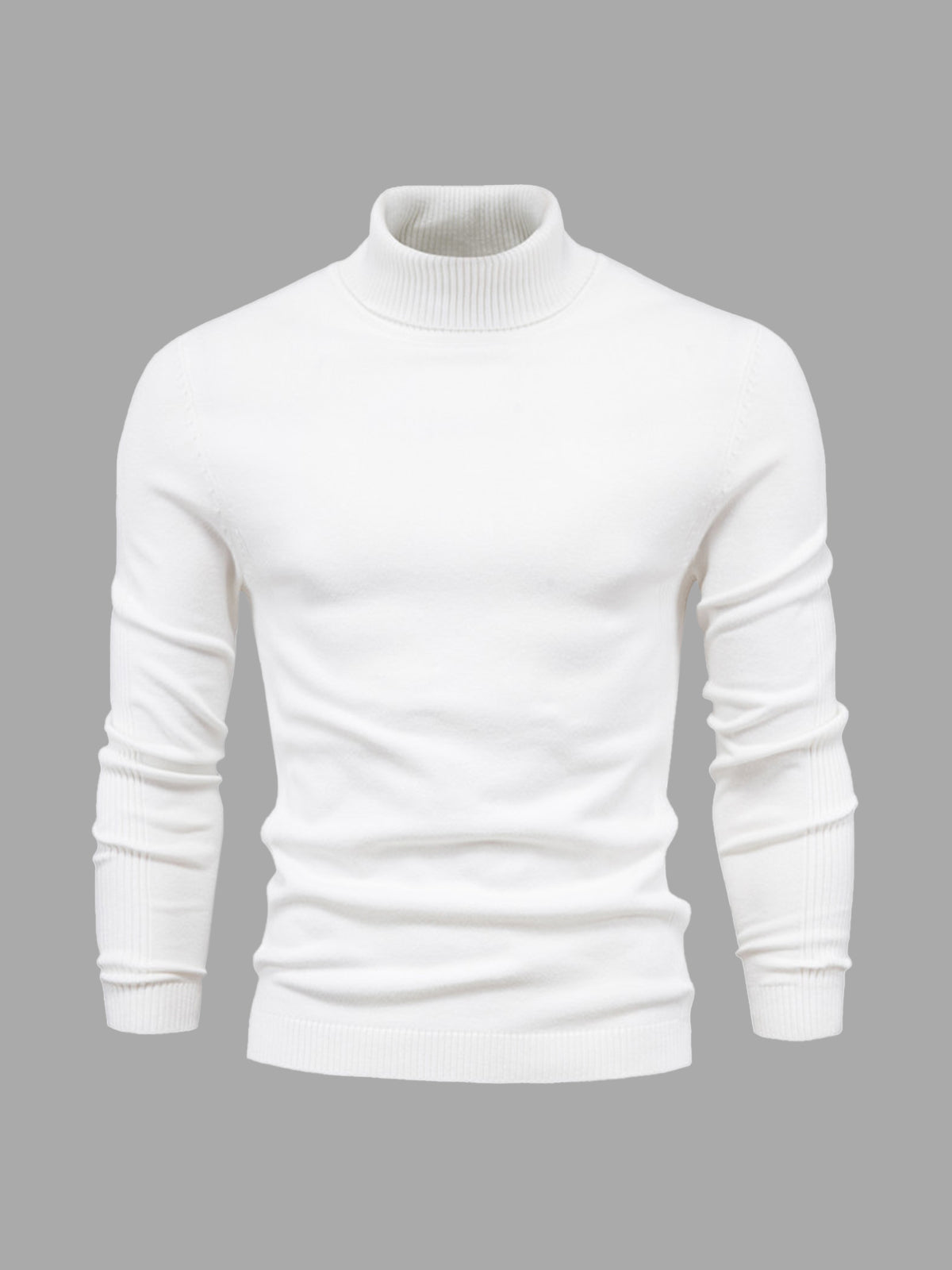 Heren Coltrui met Lange Mouw en Tijdloos Ontwerp Wit