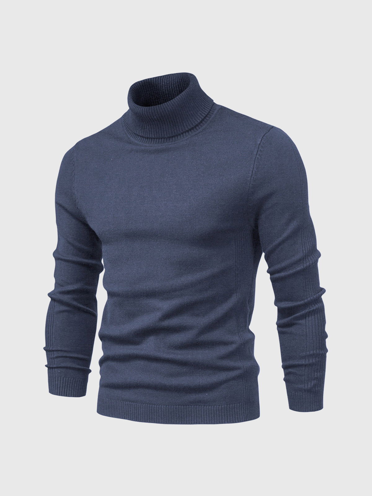 Heren Coltrui met Lange Mouw en Tijdloos Ontwerp Blauw