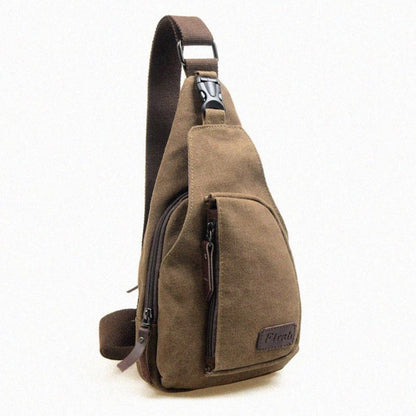 Heren Crossbody Tas met Waterdichte Eigenschappen en Verstelbare Schouderriem 0