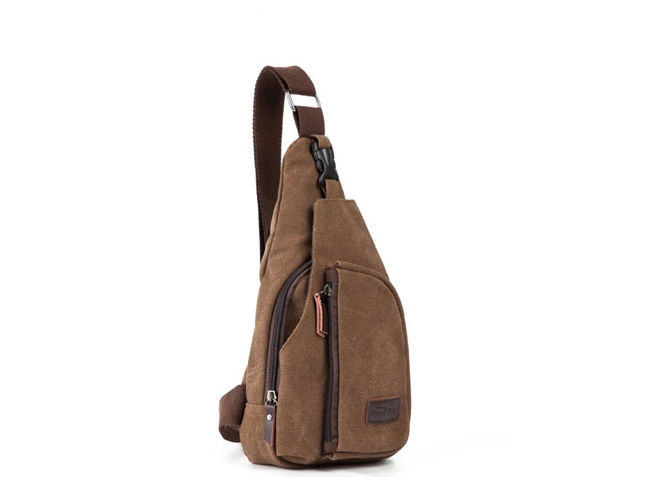 Heren Crossbody Tas met Waterdichte Eigenschappen en Verstelbare Schouderriem 1