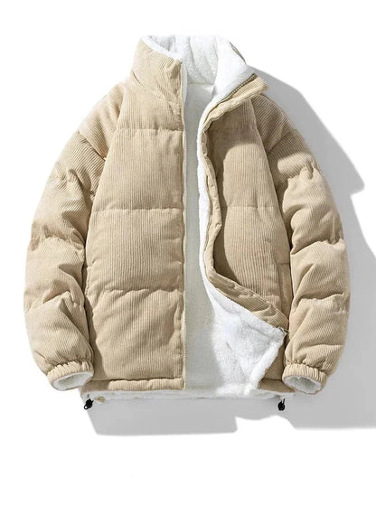 Heren Fleecejack met Omkeerbare Stijl en Zachte Fleecezijde 2