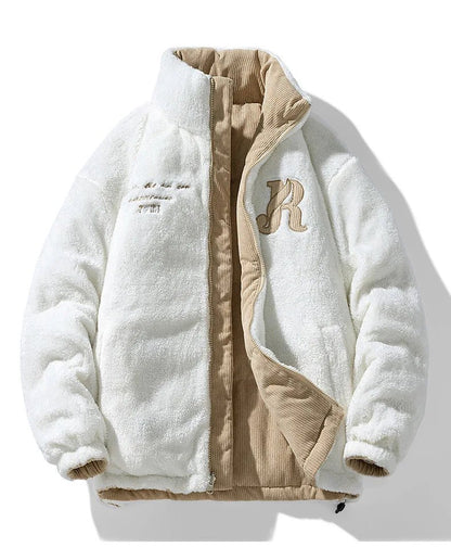 Heren Fleecejack met Omkeerbare Stijl en Zachte Fleecezijde 3