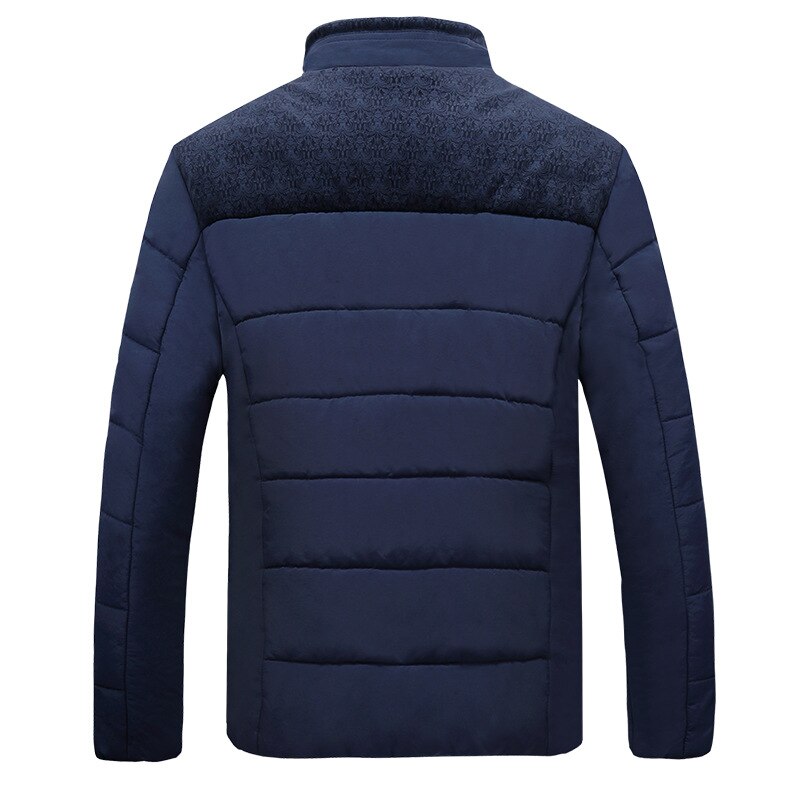 Heren Fleecejack met Hoge Kraag en Rechte Pasvorm voor Winter