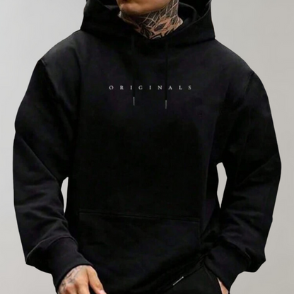 Heren Hoodie met Relaxte Pasvorm en Zacht Materiaal 1
