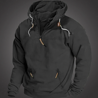 Heren Hoodie met Stijlvol Ontwerp en Ademend Materiaal 0