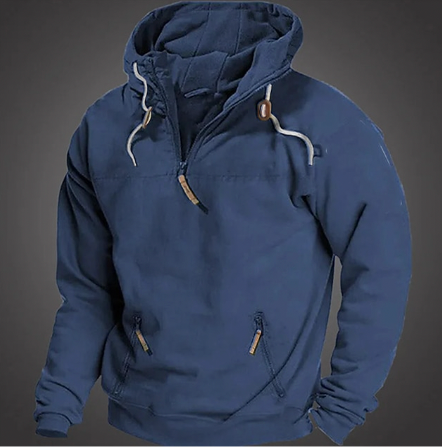 Heren Hoodie met Stijlvol Ontwerp en Ademend Materiaal 3