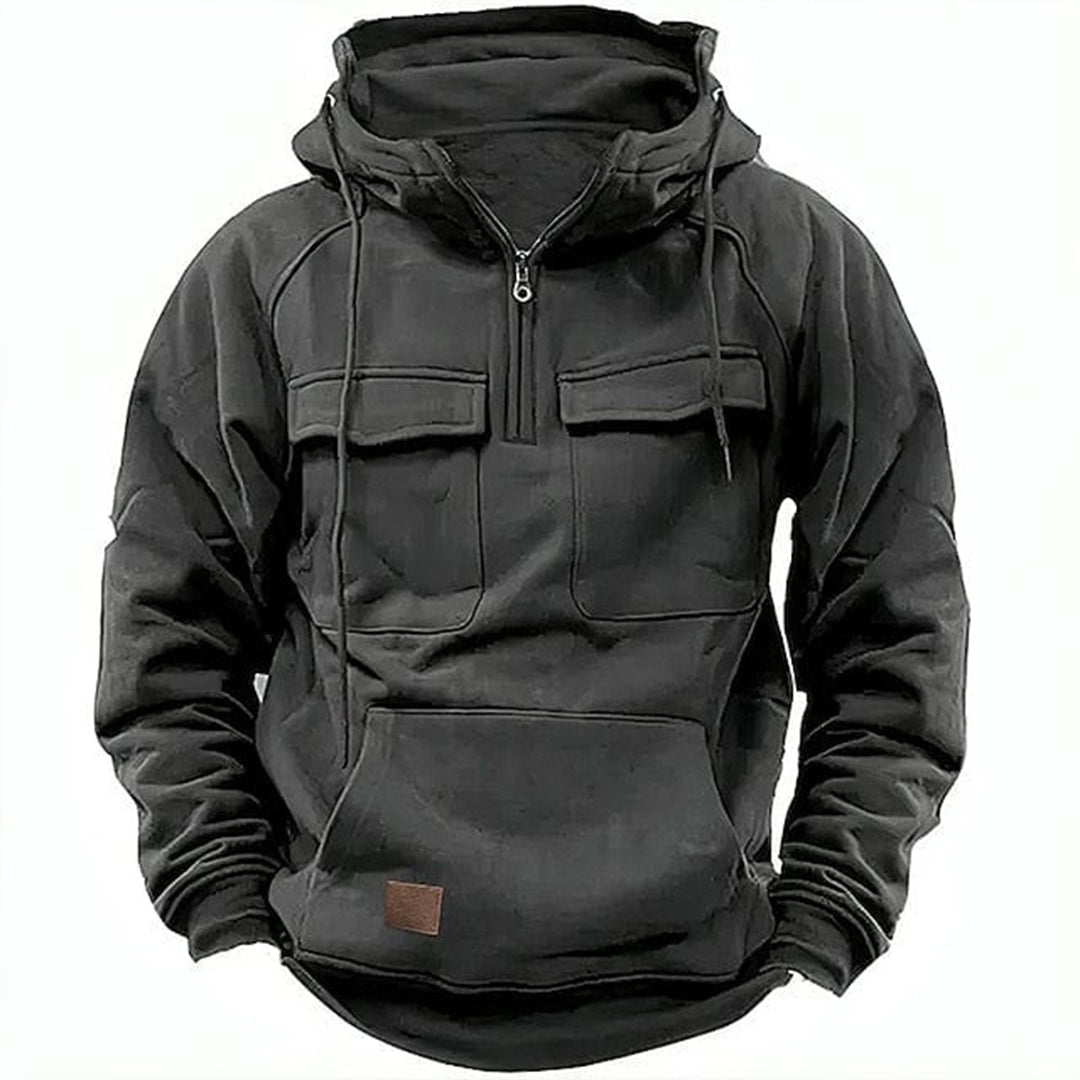 Heren Hoodie van Zachte Katoen met Warmte en Comfort 3