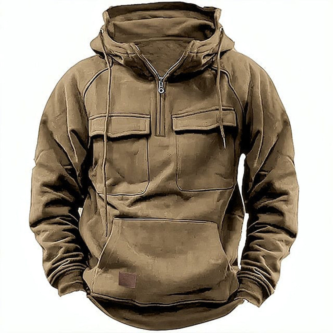 Heren Hoodie van Zachte Katoen met Warmte en Comfort 4