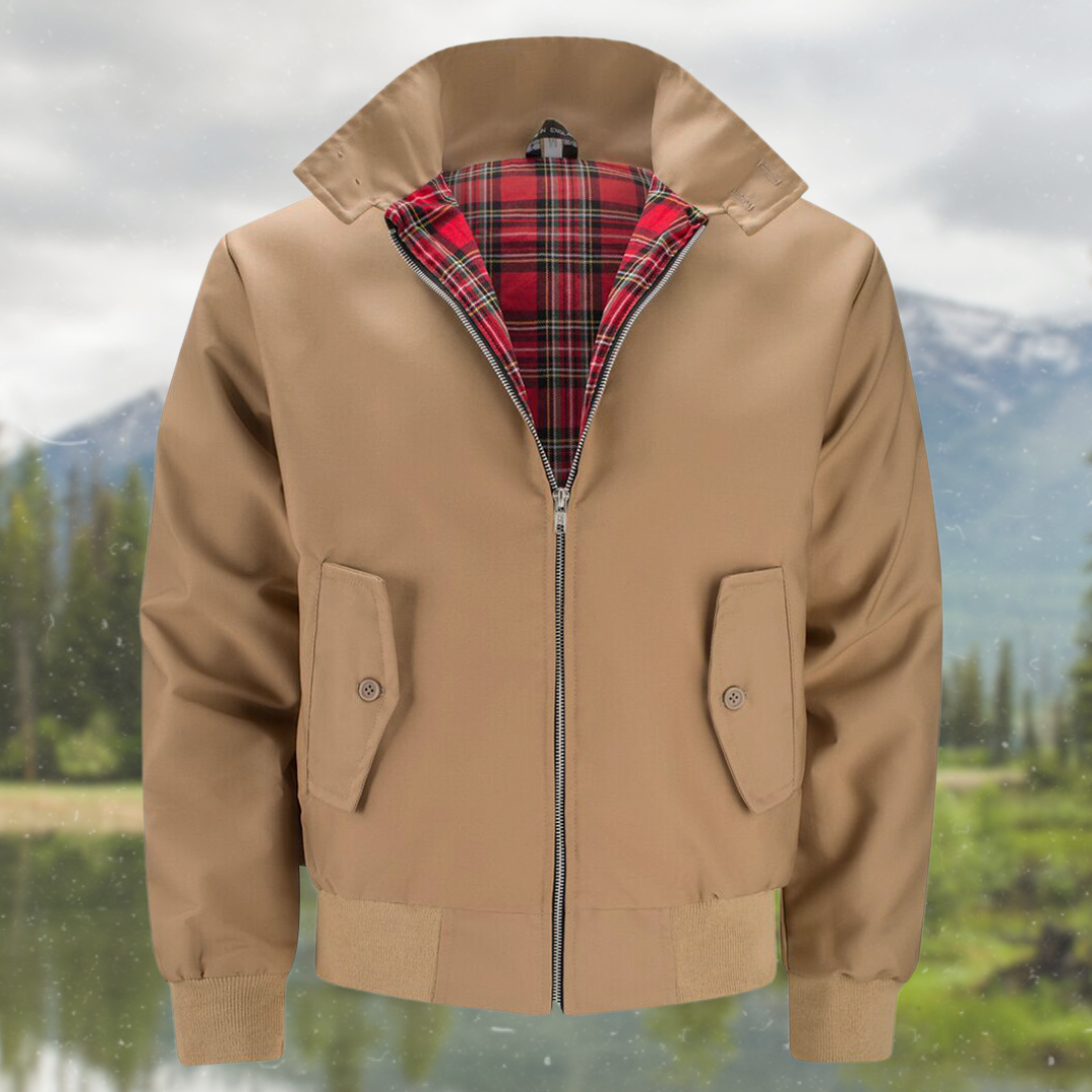 Heren Jack met Tailored Schouders en Ribgebreide Mouwen 10