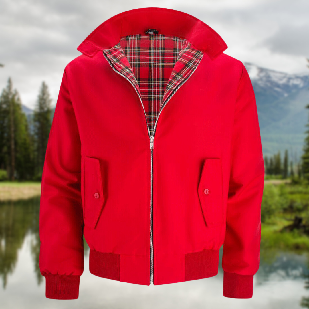 Heren Jack met Tailored Schouders en Ribgebreide Mouwen 11