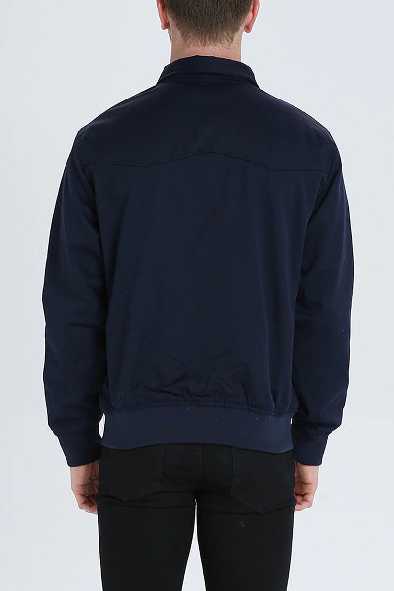 Heren Jack met Tailored Schouders en Ribgebreide Mouwen 2