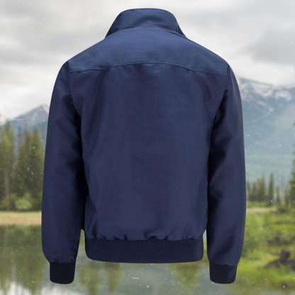 Heren Jack met Tailored Schouders en Ribgebreide Mouwen 3