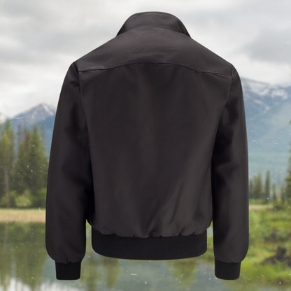 Heren Jack met Tailored Schouders en Ribgebreide Mouwen 5
