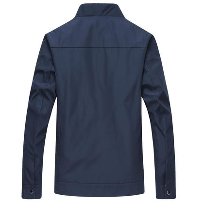 Heren Jacket met Ruitpatroon en Volledige Rits voor Lente 2