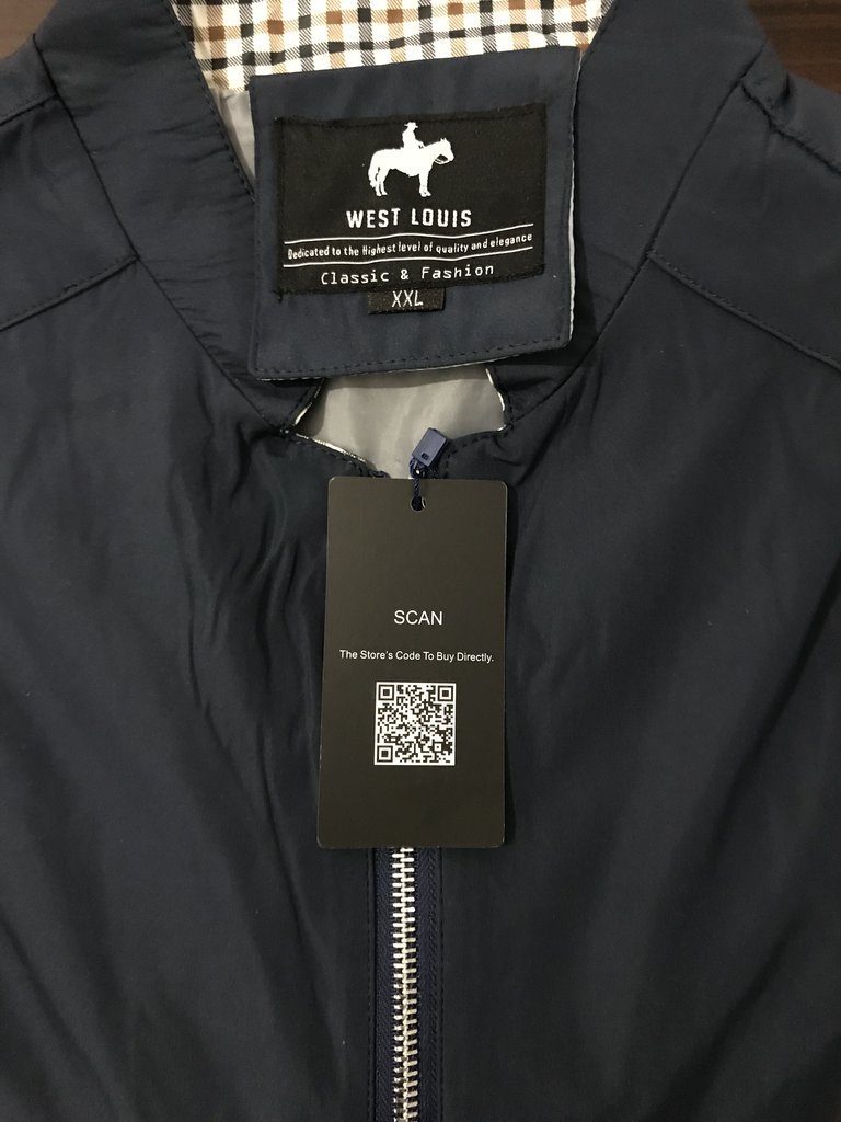 Heren Jacket met Ruitpatroon en Volledige Rits voor Lente 6