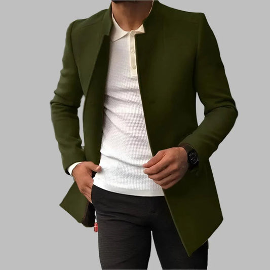 Heren Jacket met Tijdloos Ontwerp en Elegante Afwerking 0
