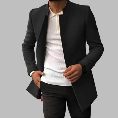 Heren Jacket met Tijdloos Ontwerp en Elegante Afwerking 4